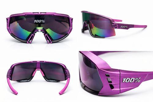 100% Purple sport Sunglasses