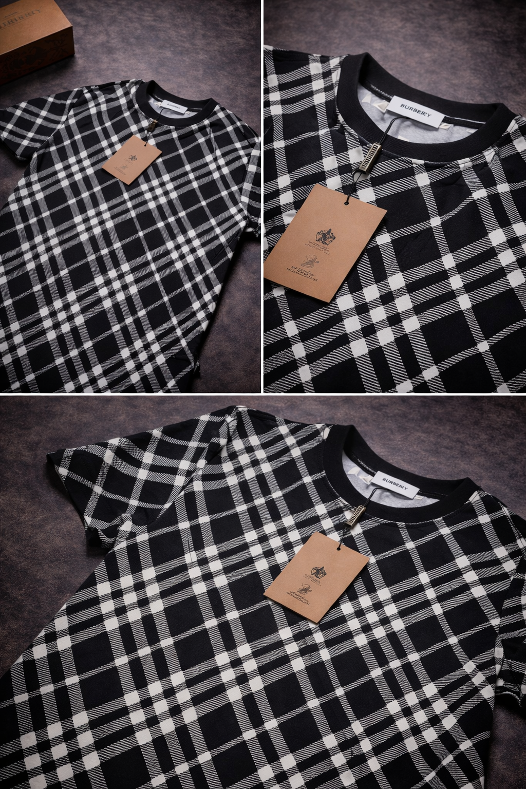 L Burberry Black Top