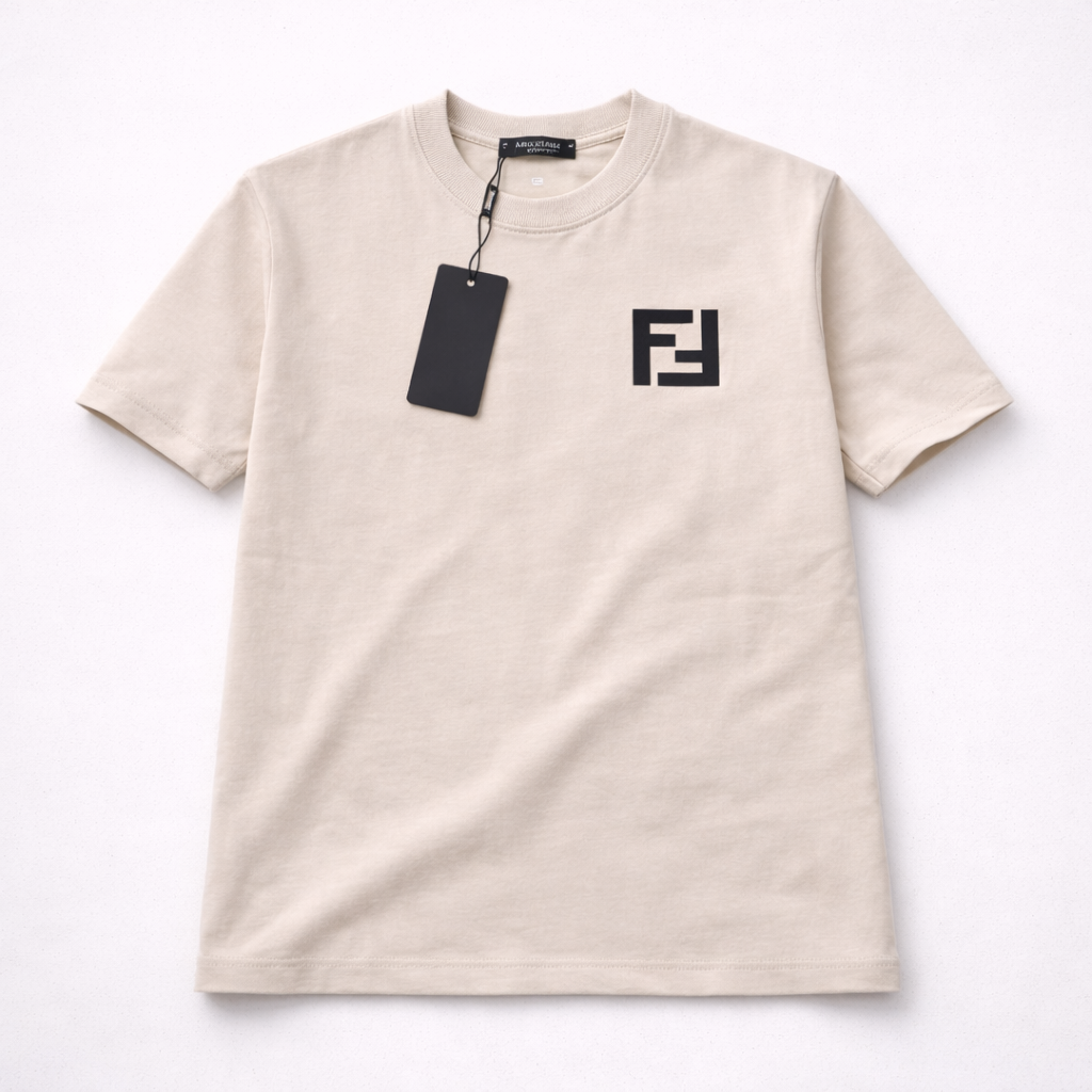 L Beige Fendi Top