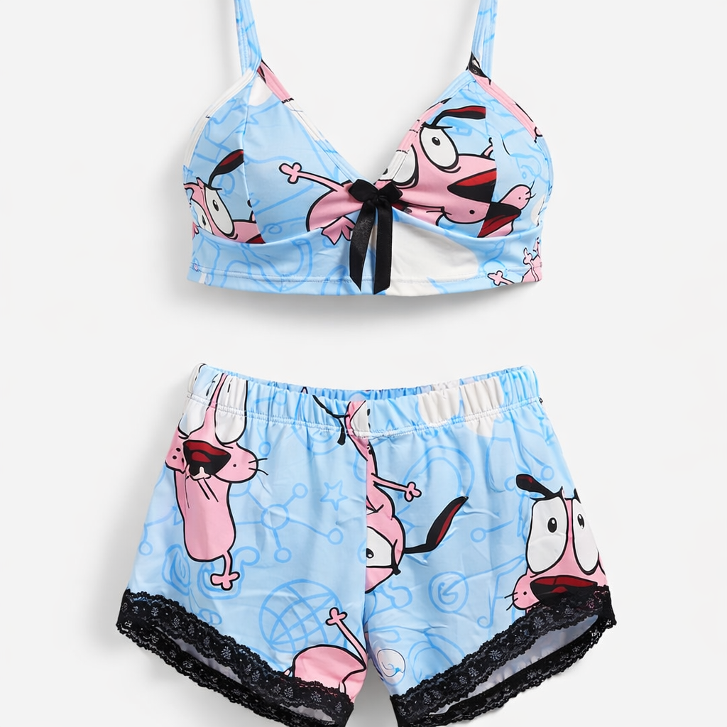 Cowardly dog 4 pcs