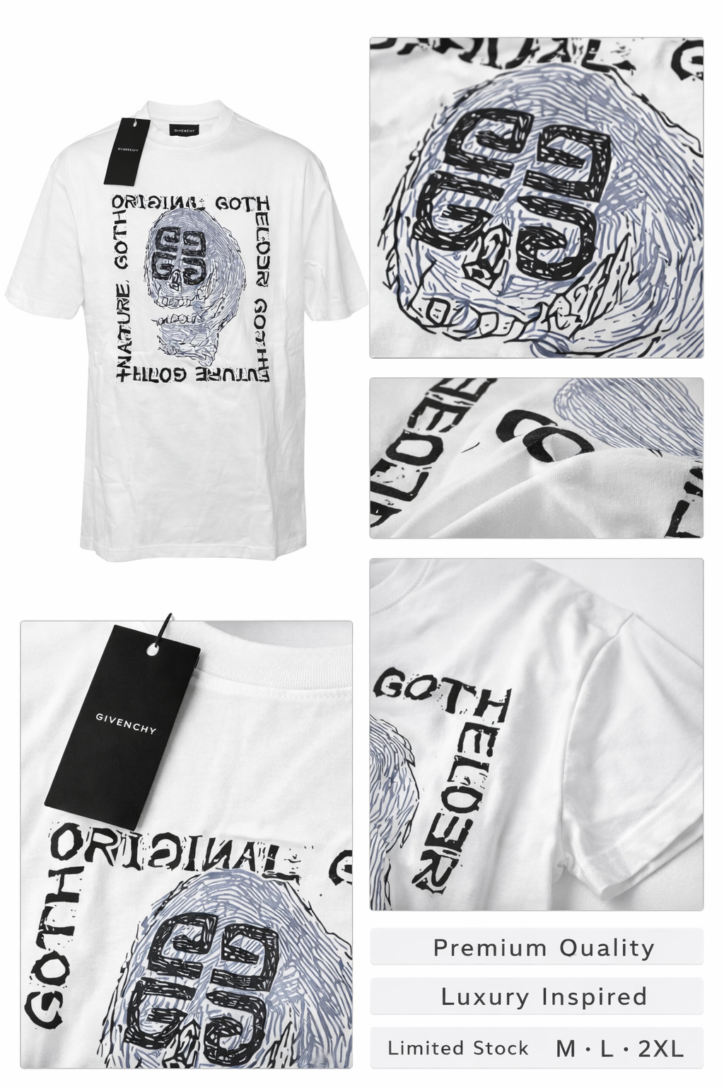 Givenchy White T