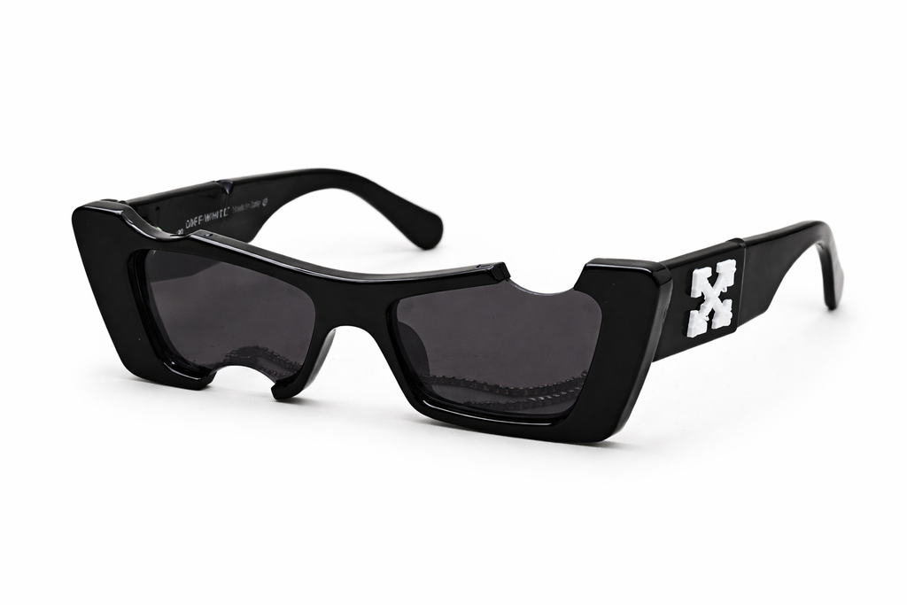 Off-White cut-out cat-eye sunglasses.