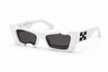 Off-White cut-out cat-eye sunglasses.