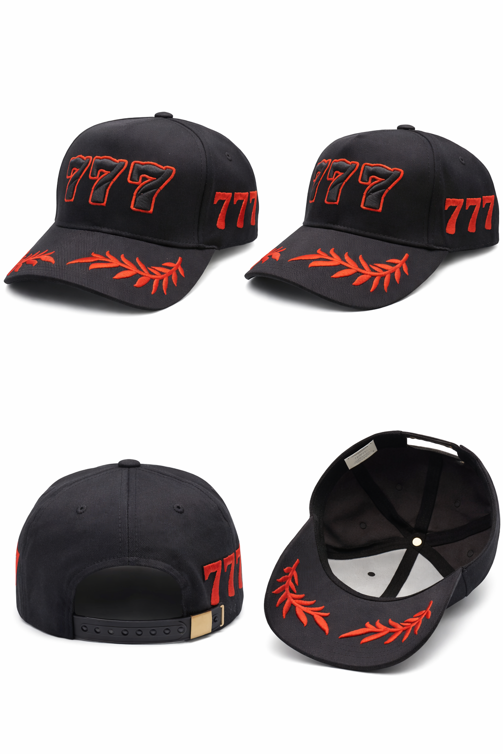 777 Black cap