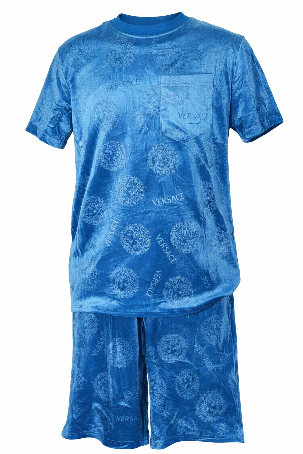 Turqoise Versace Outfit