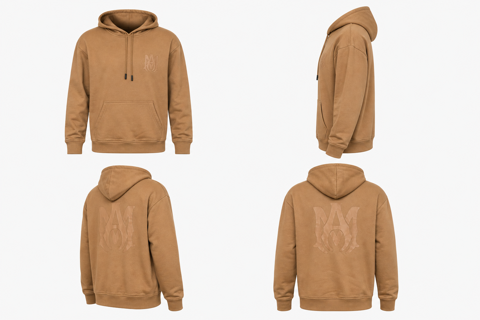 Amiri Hoodie Brown Premium